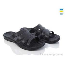 Шльопанці чоловічі пляжні Літо Краб чорний новий (8 пар р.40-46) "Golden Lion" недорого оптом від прямого постачальника