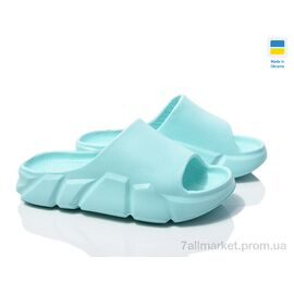 Шльопанці дитячі літні Літо DS ПП11 м'ята (8 пар р.30-37) "Vladimir" недорого оптом від прямого постачальника