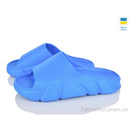 Шльопанці дитячі літні Літо DS ПП11 синій (8 пар р.30-37) "Vladimir" недорого оптом від прямого постачальника
