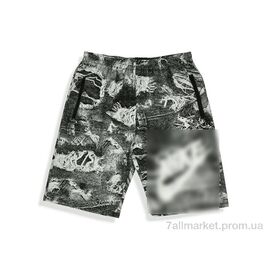 Шорти чоловічі Літо 001-2 black (5 шт. р.сітка48-56) "Денис спорт" недорого оптом від прямого постачальника