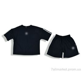 Спортивний костюм чоловічий Літо 009 navy (5 шт. р.сітка46-54) "Денис спорт" недорого оптом від прямого постачальника