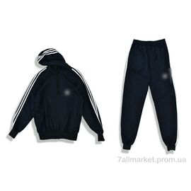 Спортивний костюм чоловічий Весна/осінь 999 navy (5 шт. р.сітка48-56) "Денис спорт" недорого оптом від прямого постачальника