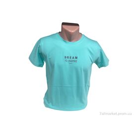 Футболка чоловіча Літо C007 бірюзовий (4 шт. р.сіткаM-2XL) "TurkishBrend" недорого оптом від прямого постачальника
