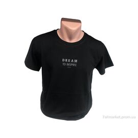 Футболка чоловіча Літо C007 чорний (4 шт. р.сіткаM-2XL) "TurkishBrend" недорого оптом від прямого постачальника