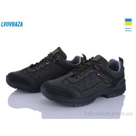 Кросівки чоловічі модні Весна/осінь Paolla ПАТ2-3713 хакі сітка (8 пар р.40-45) "Lvovbaza" недорого оптом від прямого постачальника