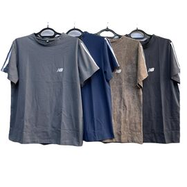 Футболка чоловіча S772 grey р.46-54 "Shoptime" недорого оптом від прямого постачальника