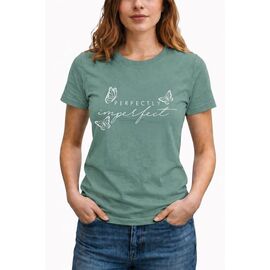 Фотография Футболка женская AL144 mint р.M-3XL "Алия" недорого оптом от прямого поставщика