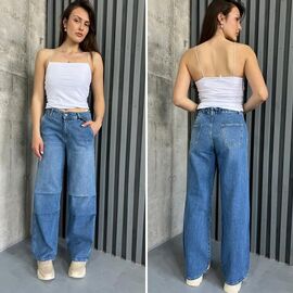 Джинси жіночі TB138 blue р.25-30 "i8denim Women" недорого оптом від прямого постачальника