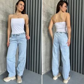 Джинси жіночі TB139 l.blue р.25-30 "i8denim Women" недорого оптом від прямого постачальника