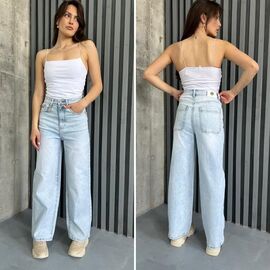 Джинси жіночі TB141 l.blue р.25-30 "i8denim Women" недорого оптом від прямого постачальника