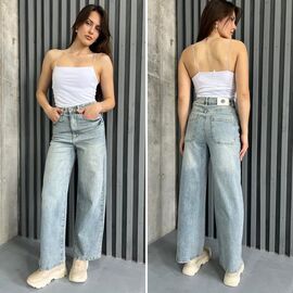 Джинси жіночі TB142 l.blue р.25-30 "i8denim Women" недорого оптом від прямого постачальника