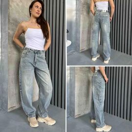 Джинси жіночі TB150 l.blue р.25-30 "i8denim Women" недорого оптом від прямого постачальника