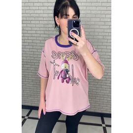 футболка жіноча 250104 pink р.S-L "PULSE" недорого оптом від прямого постачальника