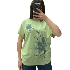 футболка жіноча 25025 mint р.46-52 "PULSE" недорого оптом від прямого постачальника