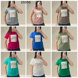 футболка жіноча 25050 white р.44-48 "PULSE" недорого оптом від прямого постачальника