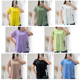 футболка жіноча 25308 l.blue р.52-54 "PULSE" недорого оптом від прямого постачальника