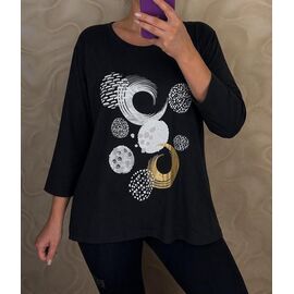 Светр жіночий 27084-1 black р.52-56 "PULSE" недорого оптом від прямого постачальника