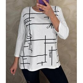 Светр жіночий 27084-1 white р.52-56 "PULSE" недорого оптом від прямого постачальника