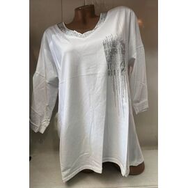 Светр жіночий 27084-3 white р.52-56 "PULSE" недорого оптом від прямого постачальника