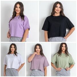 футболка жіноча 54002 lilac р.44-50 "PULSE" недорого оптом від прямого постачальника