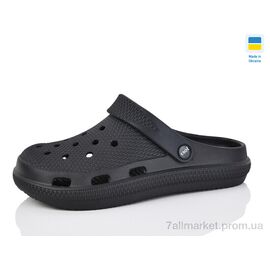 Фотография Кроксы женские летние Лето N98 чорний (6 пар р.36-41) "Lot Shoes" недорого оптом от прямого поставщика