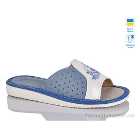 Фотография Шлепки женские облегченные Лето 1-2 блакитний комн (6 пар р.36-40) "Lot Shoes" недорого оптом от прямого поставщика