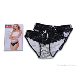 Фотография Трусы Весна/осень QG1547 mix (8 шт. р.сетка M-2XL) "Textile" недорого оптом от прямого поставщика