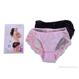 Фотография Трусы Весна/осень QG1610 mix (8 шт. р.сетка M-2XL) "Textile" недорого оптом от прямого поставщика