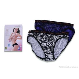 Фотография Трусы Весна/осень QG1635 mix (8 шт. р.сетка M-2XL) "Textile" недорого оптом от прямого поставщика