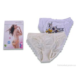 Фотография Трусы Весна/осень QG1653 mix (8 шт. р.сетка M-2XL) "Textile" недорого оптом от прямого поставщика