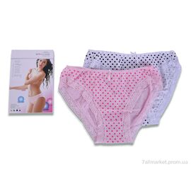 Фотография Трусы Весна/осень QG1658 mix (8 шт. р.сетка M-2XL) "Textile" недорого оптом от прямого поставщика