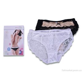 Фотография Трусы Весна/осень QG1662 mix (8 шт. р.сетка M-2XL) "Textile" недорого оптом от прямого поставщика