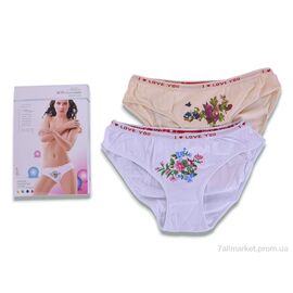 Фотография Трусы Весна/осень QG1667 mix (8 шт. р.сетка M-2XL) "Textile" недорого оптом от прямого поставщика