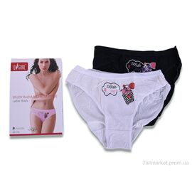 Фотография Трусы Весна/осень QG1712 mix (8 шт. р.сетка M-2XL) "Textile" недорого оптом от прямого поставщика