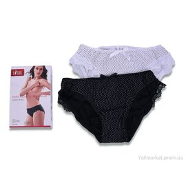 Фотография Трусы Весна/осень QG1728 mix (8 шт. р.сетка M-2XL) "Textile" недорого оптом от прямого поставщика