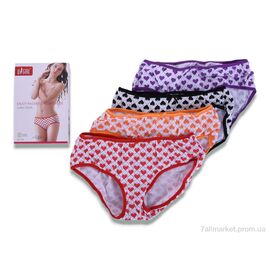 Фотография Трусы Весна/осень QG1733 mix (8 шт. р.сетка M-2XL) "Textile" недорого оптом от прямого поставщика