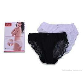 Фотография Трусы Весна/осень QG1735 mix (8 шт. р.сетка M-2XL) "Textile" недорого оптом от прямого поставщика