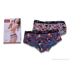 Фотография Трусы Весна/осень QG1758 mix (8 шт. р.сетка M-2XL) "Textile" недорого оптом от прямого поставщика