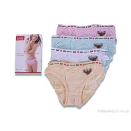 Фотография Трусы Весна/осень QG1759 mix (8 шт. р.сетка M-2XL) "Textile" недорого оптом от прямого поставщика