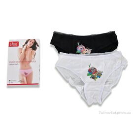 Фотография Трусы Весна/осень QG1760 mix (8 шт. р.сетка M-2XL) "Textile" недорого оптом от прямого поставщика