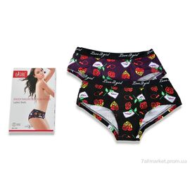 Фотография Трусы Весна/осень QG1761 mix (8 шт. р.сетка M-2XL) "Textile" недорого оптом от прямого поставщика