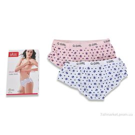 Фотография Трусы Весна/осень QG1762 mix (8 шт. р.сетка M-2XL) "Textile" недорого оптом от прямого поставщика