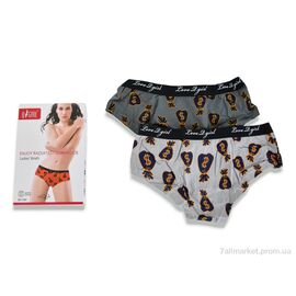 Фотография Трусы Весна/осень QG1763 mix (8 шт. р.сетка M-2XL) "Textile" недорого оптом от прямого поставщика