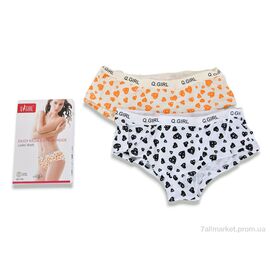 Фотография Трусы Весна/осень QG1765 mix (8 шт. р.сетка M-2XL) "Textile" недорого оптом от прямого поставщика