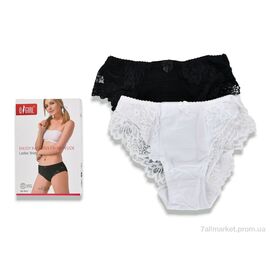 Фотография Трусы Весна/осень QG3611 mix (8 шт. р.сетка M-2XL) "Textile" недорого оптом от прямого поставщика