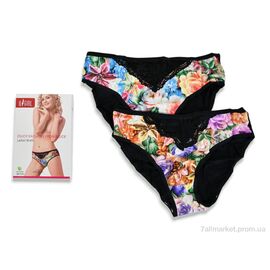 Фотография Трусы Весна/осень QG5135 mix (8 шт. р.сетка M-2XL) "Textile" недорого оптом от прямого поставщика