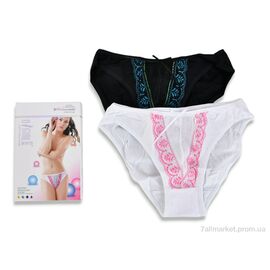 Фотография Трусы Весна/осень QG1993 mix (8 шт. р.сетка M-2XL) "Textile" недорого оптом от прямого поставщика