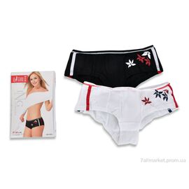 Фотография Трусы Весна/осень QG5822 mix (8 шт. р.сетка M-2XL) "Textile" недорого оптом от прямого поставщика