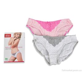 Фотография Трусы Весна/осень QG3752 mix (8 шт. р.сетка M-2XL) "Textile" недорого оптом от прямого поставщика