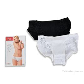 Фотография Трусы Весна/осень QG6867 mix (8 шт. р.сетка M-2XL) "Textile" недорого оптом от прямого поставщика